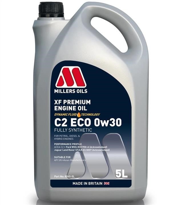 Millers Oils 8045-5 Engine oil Millers Oils XF Premium C2 ECO 0W-30, 5L 80455