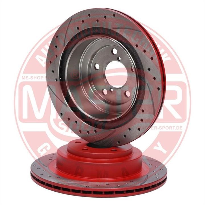 Master-sport 24011807251SE-SET-MS Rear ventilated brake disc 24011807251SESETMS