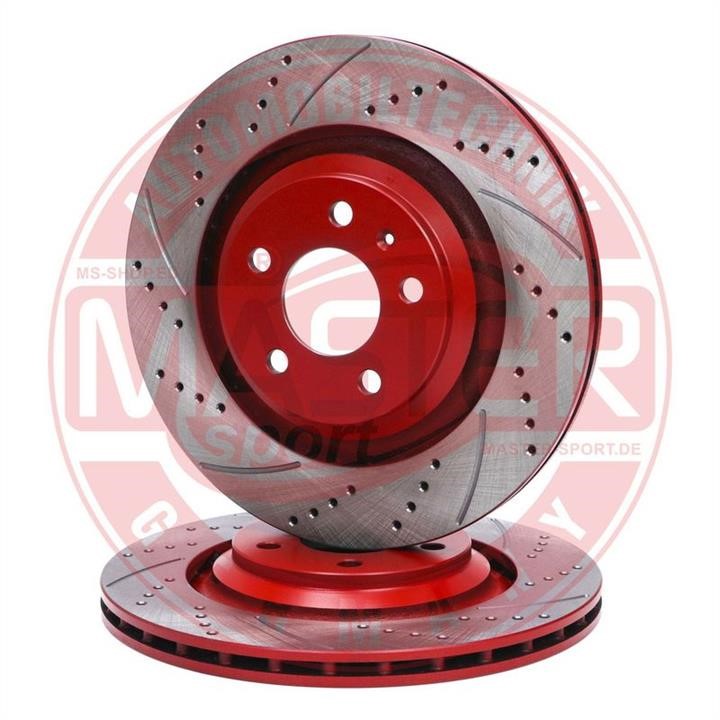 Master-sport 24012202431SE-SET-MS Rear ventilated brake disc 24012202431SESETMS