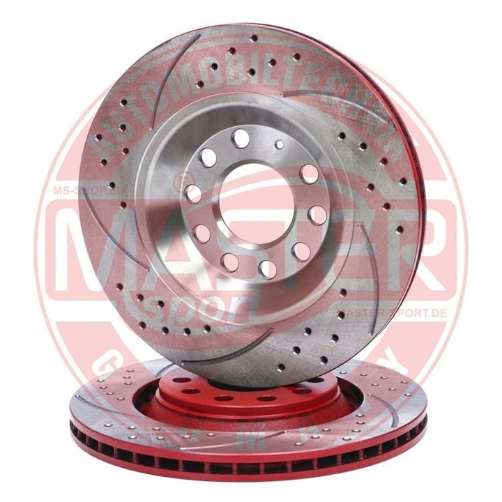 Master-sport 24012202201SE-SET-MS Rear ventilated brake disc 24012202201SESETMS