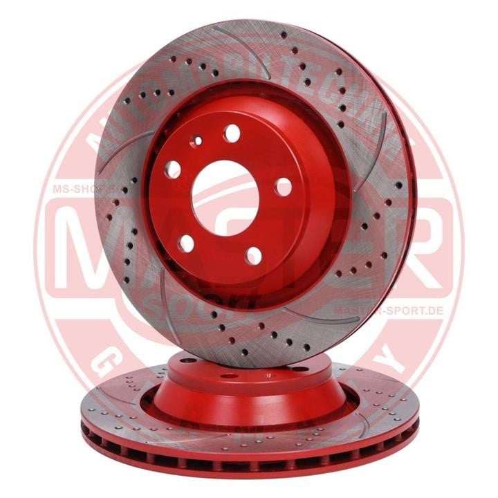 Master-sport 24012202421SE-SET-MS Rear ventilated brake disc 24012202421SESETMS