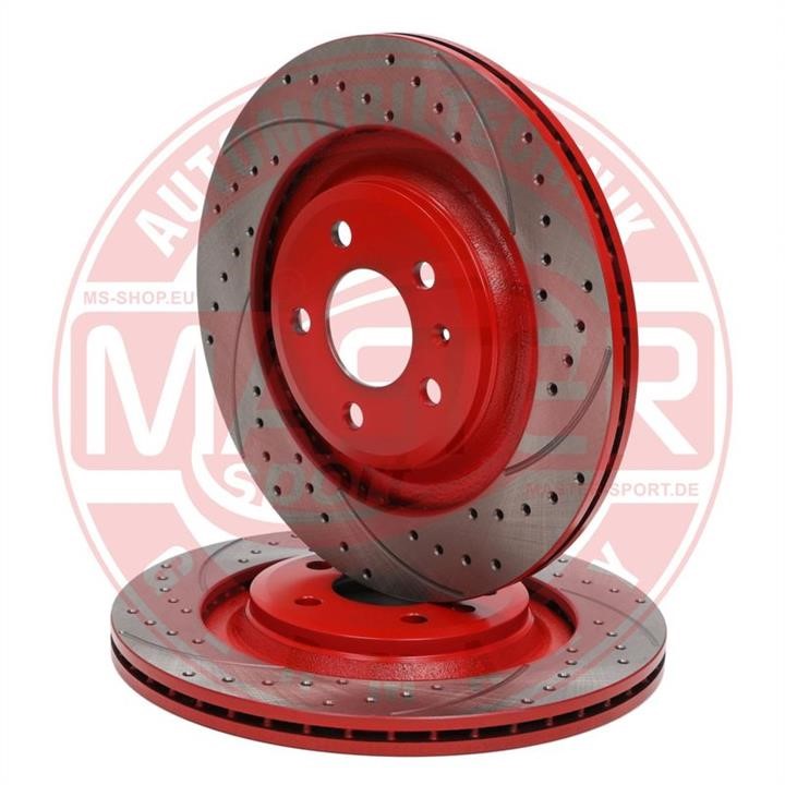 Master-sport 24012202501SE-SET-MS Rear ventilated brake disc 24012202501SESETMS