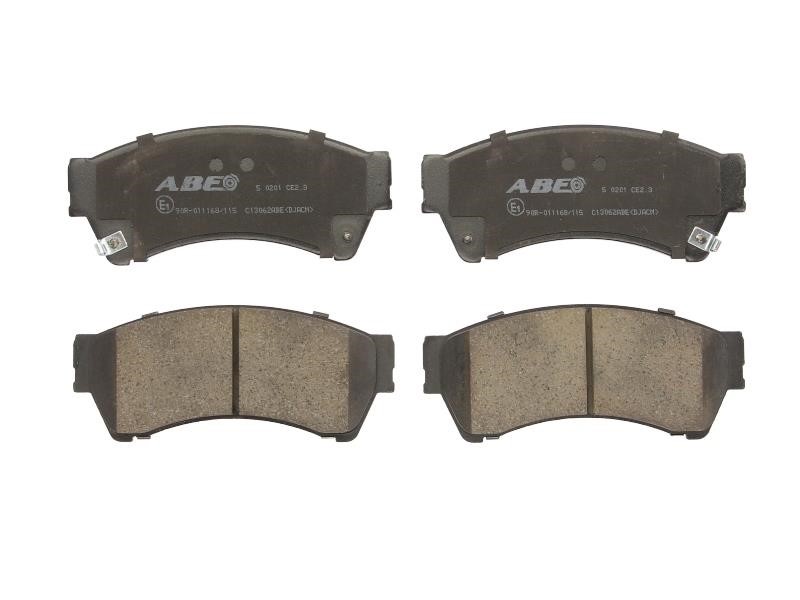 ABE C13062ABE Front disc brake pads, set C13062ABE