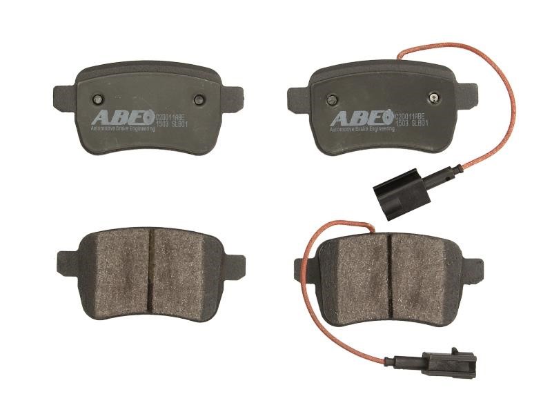ABE C2D011ABE Rear disc brake pads, set C2D011ABE