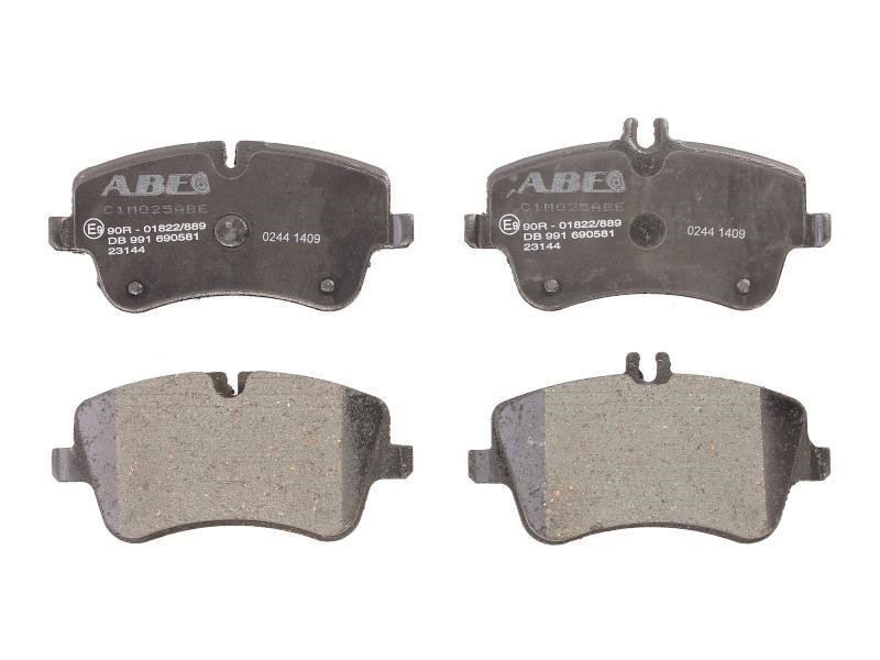 ABE C1M025ABE Front disc brake pads, set C1M025ABE