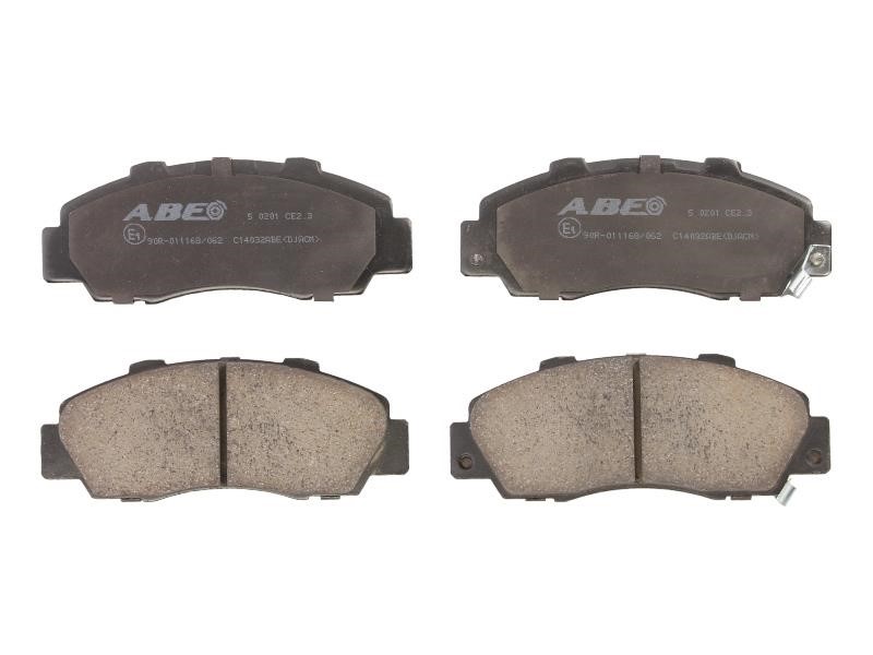 ABE C14032ABE Front disc brake pads, set C14032ABE