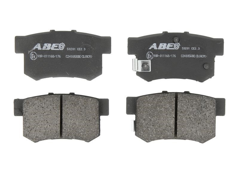 ABE C24005ABE Rear disc brake pads, set C24005ABE