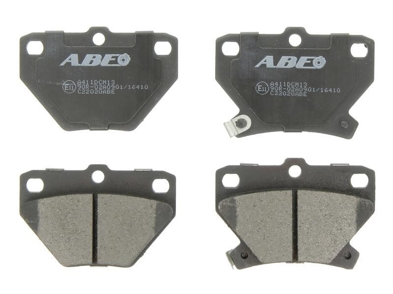 ABE C22020ABE Rear disc brake pads, set C22020ABE