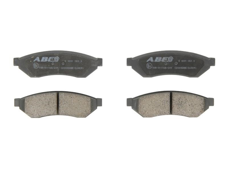 ABE C20005ABE Rear disc brake pads, set C20005ABE