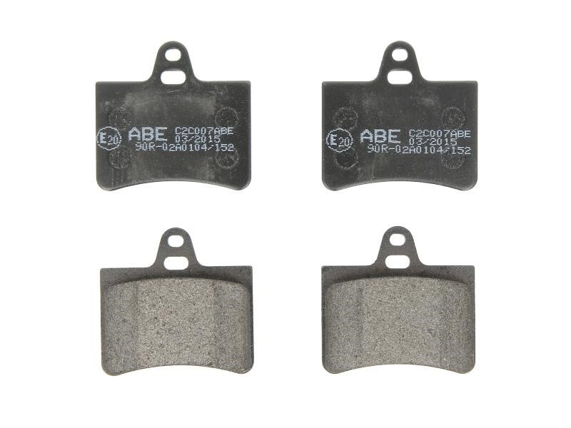 ABE C2C007ABE Rear disc brake pads, set C2C007ABE