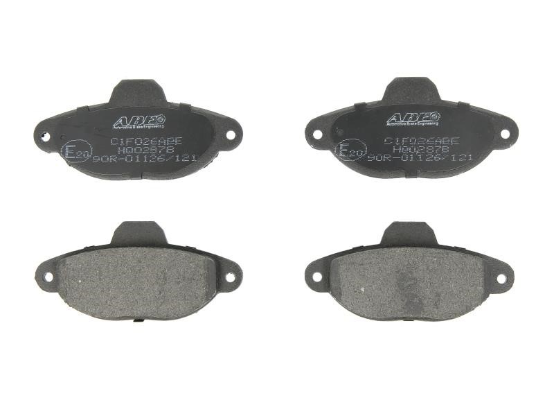 ABE C1F026ABE Front disc brake pads, set C1F026ABE