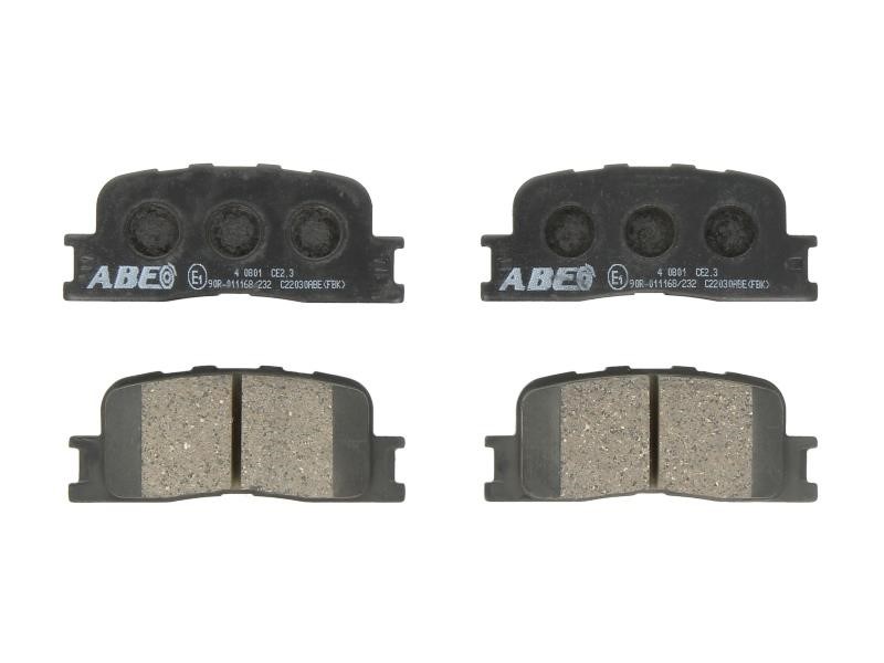 ABE C22030ABE Rear disc brake pads, set C22030ABE