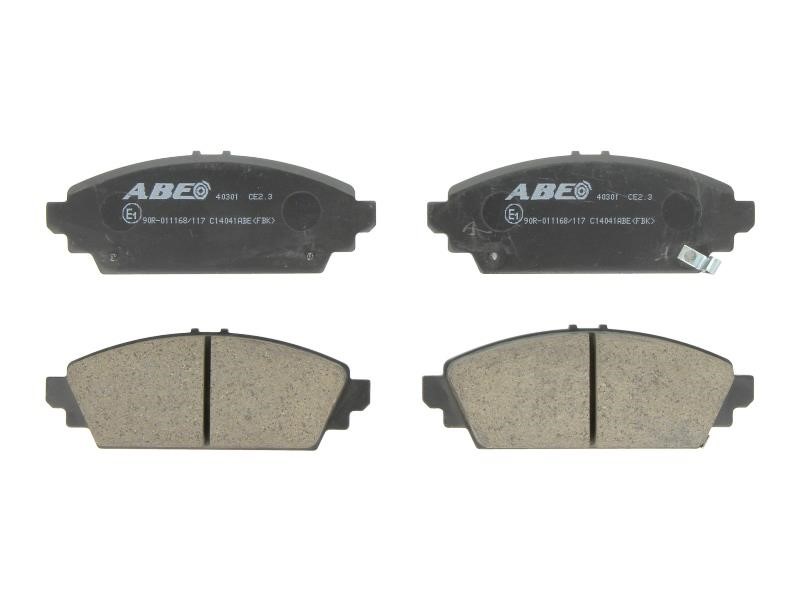 ABE C14041ABE Front disc brake pads, set C14041ABE