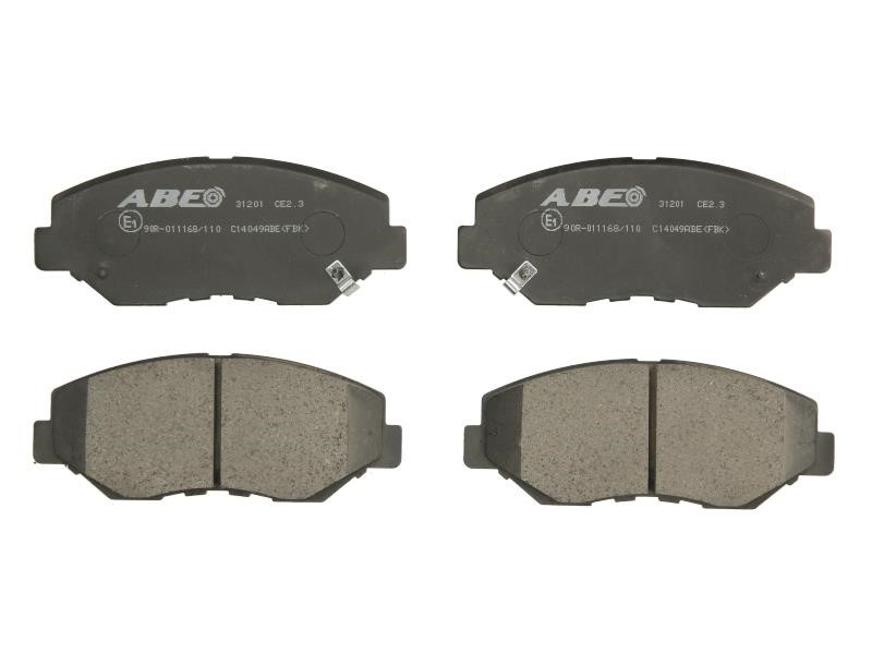 ABE C14049ABE Front disc brake pads, set C14049ABE