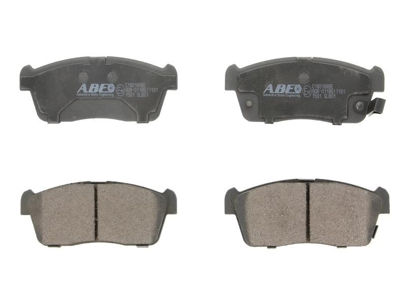 ABE C18016ABE Front disc brake pads, set C18016ABE