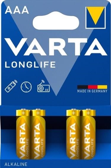 Varta 04103101414 Battery Longlife AAA LR03 04103101414