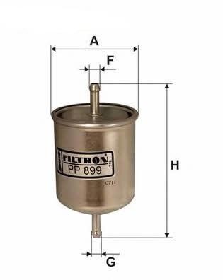 Filtron PP899 Fuel filter PP899