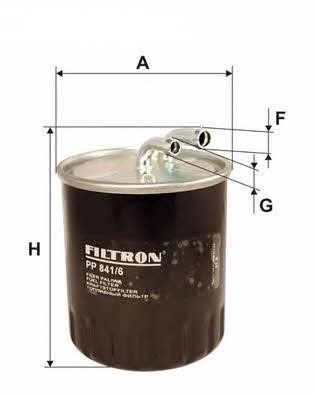 Filtron PP841/6 Fuel filter PP8416 PP8416 Filtron Fuel filter