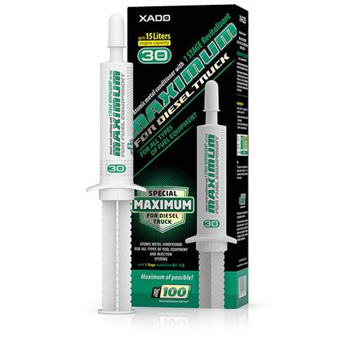 Xado ХА40026 Metal conditioner for Xado Maximum Diesel Truck fuel equipment, 30ml 40026