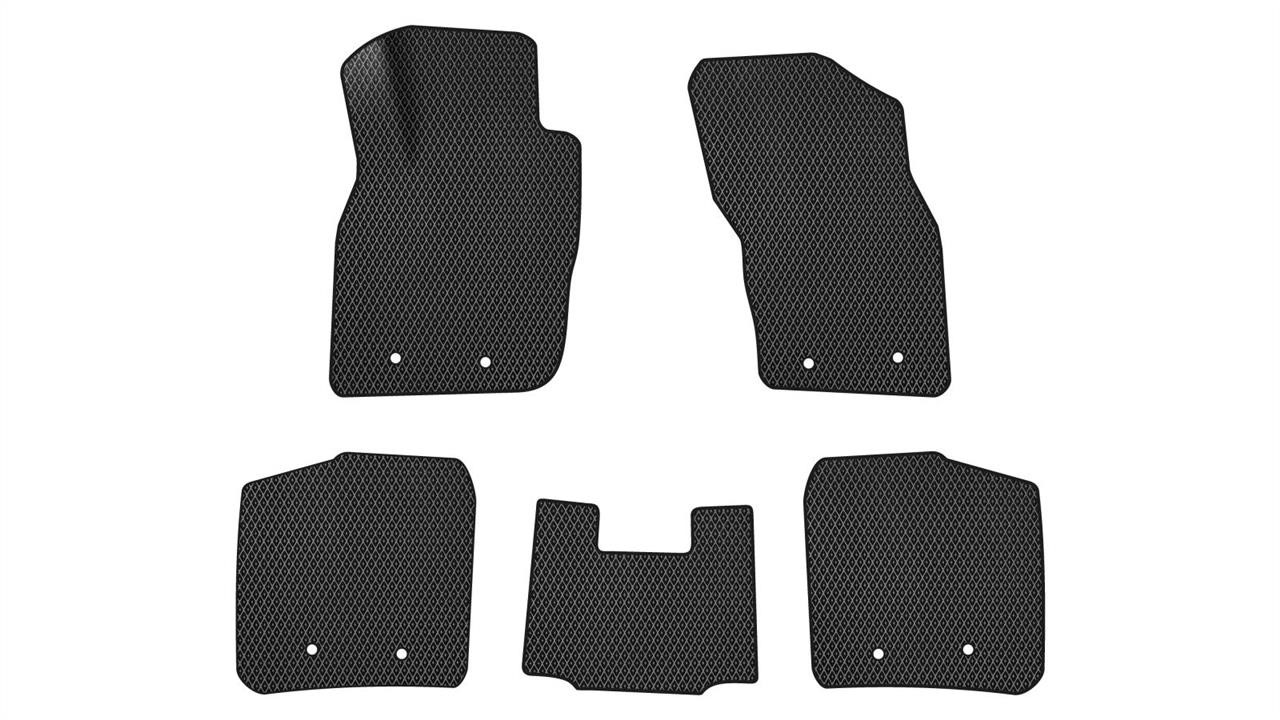 EVAtech VV1906CE5VL8RBB Floor mats for Volvo V40 (1996-2004), black VV1906CE5VL8RBB