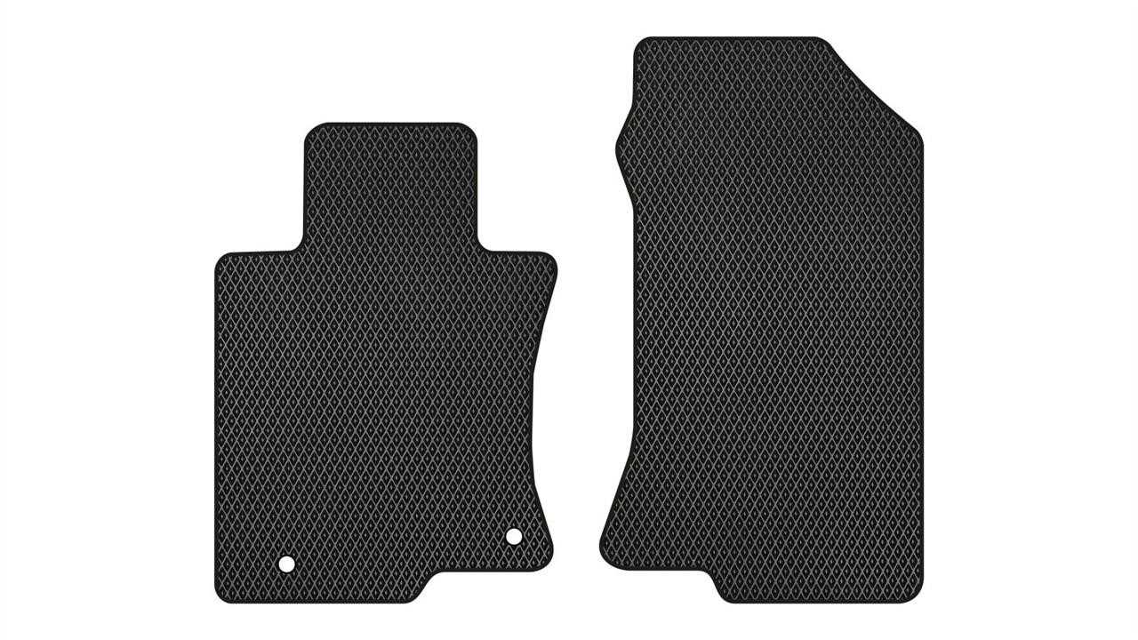 EVAtech HA21537AB2TL2RBB Floor mats for Honda Crosstour (2009-2015), black HA21537AB2TL2RBB