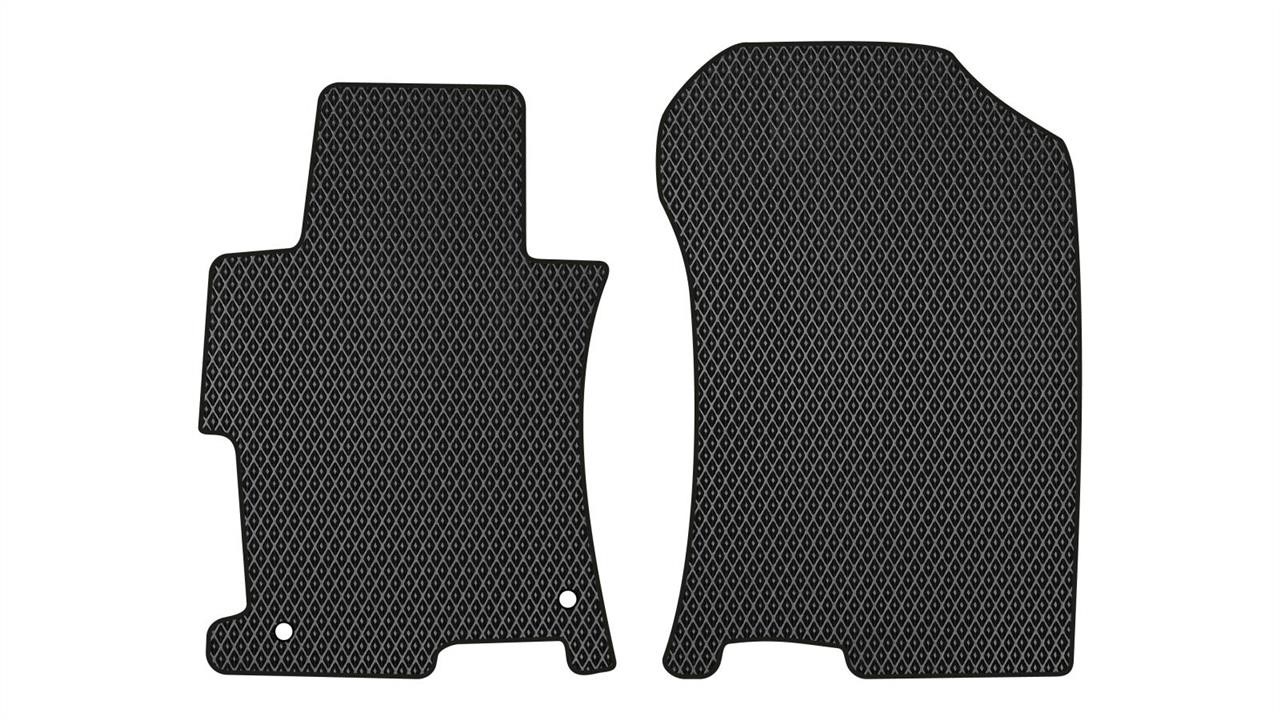 EVAtech HA12579AG2LA2RBB Floor mats for Honda Accord (2008-2013), black HA12579AG2LA2RBB