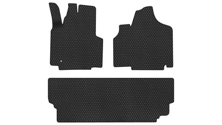 EVAtech FT43033ZV3CP1RBB Floor mats for Fiat Scudo (2007-2016), black FT43033ZV3CP1RBB