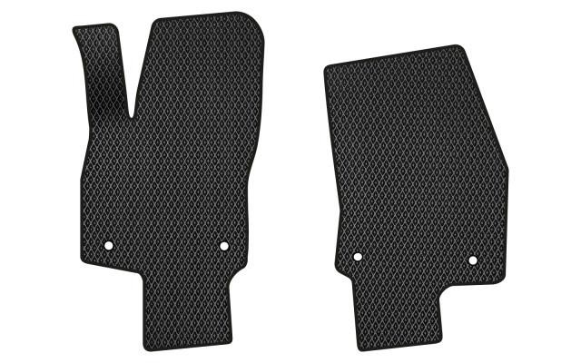 EVAtech OL1201A2AV4RBBE Floor mats for Opel Astra (2007-2014), black OL1201A2AV4RBBE