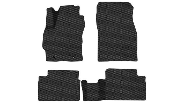 EVAtech TY41970PDR4TL2RBB Floor mats for Toyota Auris (2009-2012), black TY41970PDR4TL2RBB
