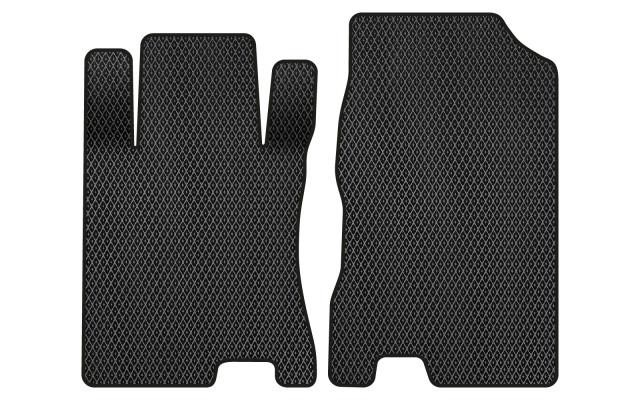 EVAtech HA12529A2RBB Floor mats for Honda Crosstour (2009-2015), black HA12529A2RBB