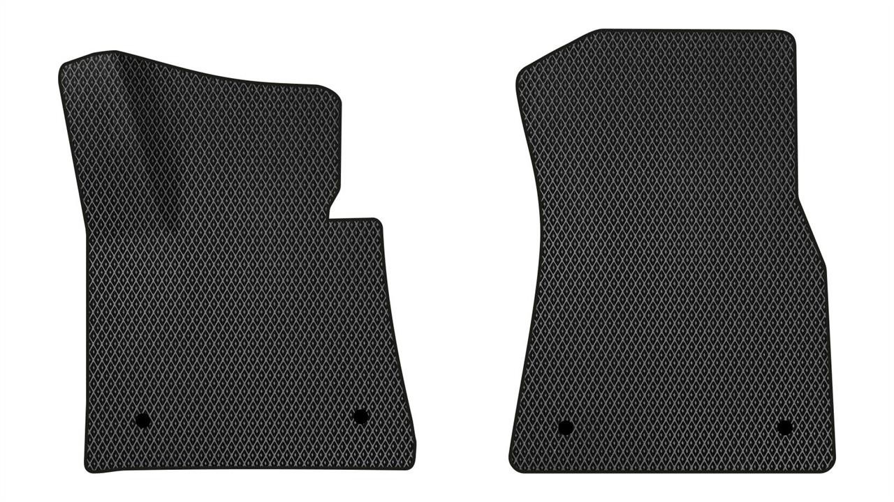 EVAtech BM1523AD2BW4RBB Floor mats for BMW X5 (2018-), black BM1523AD2BW4RBB