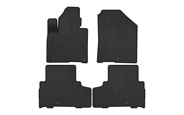 EVAtech KI11392PVC4LA3RBB Floor mats for Kia Sorento (2014-2020), black KI11392PVC4LA3RBB