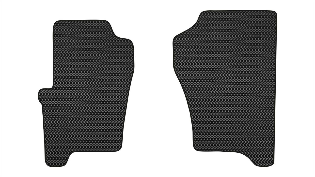 EVAtech LR21887AB2RBB Floor mats for Land Rover Discovery 3 (2004-2009), black LR21887AB2RBB