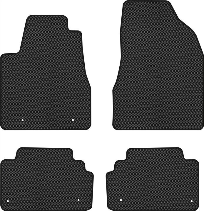 EVAtech LS42134PGC4LA6RBB Floor mats for Lexus RX (2003-2009), black LS42134PGC4LA6RBB