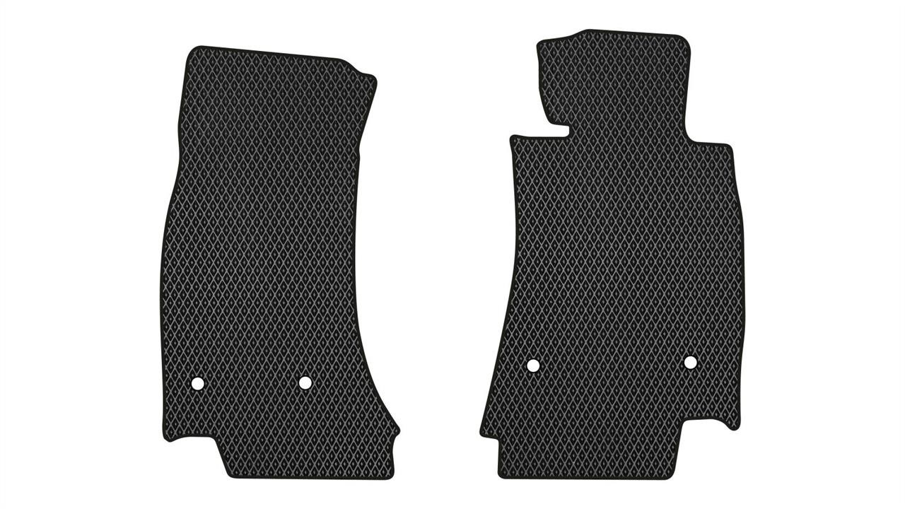 EVAtech CC42495AB2OU4RBB Floor mats for Cadillac ATS (2012-2019), black CC42495AB2OU4RBB