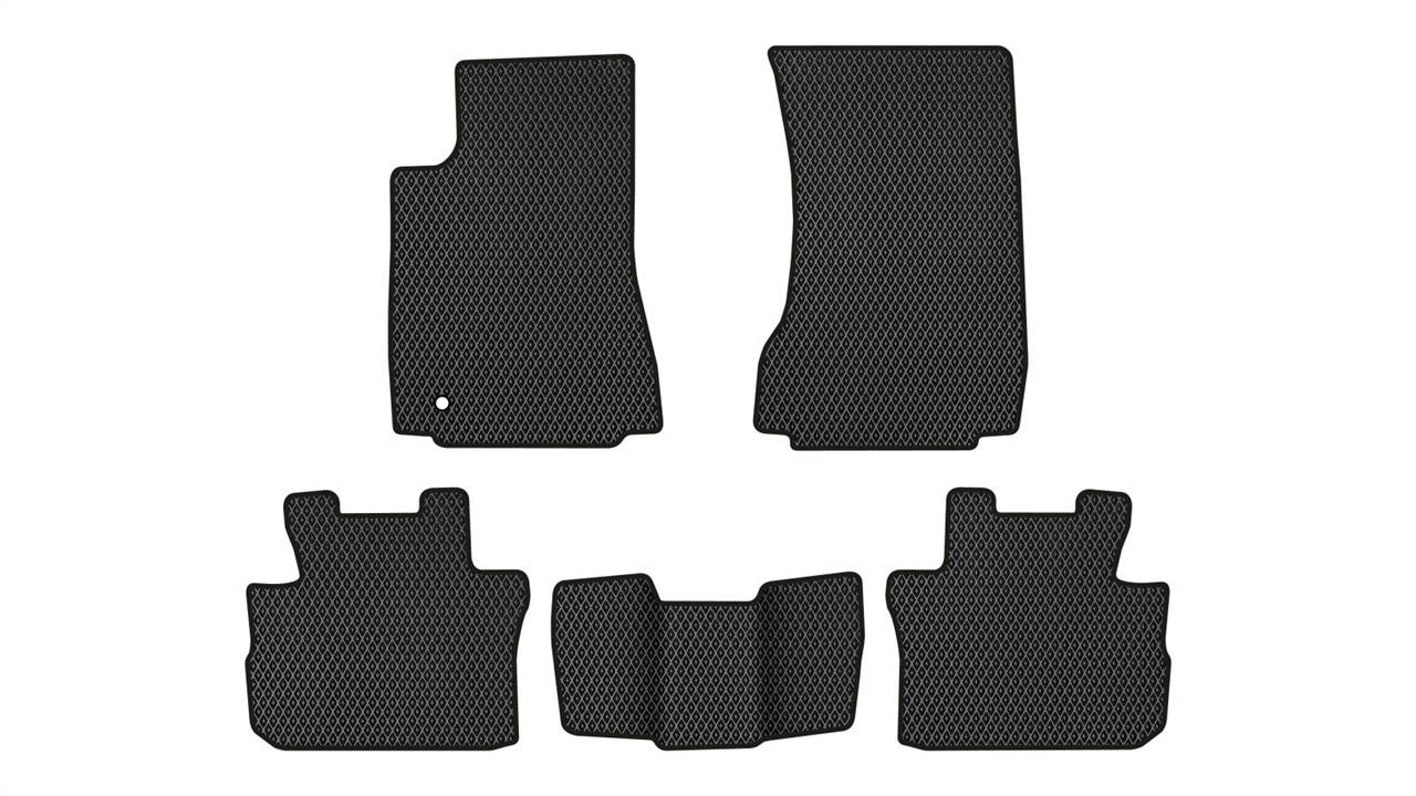 EVAtech CC42253CB5AV1RBB Floor mats for Cadillac CTS (2008-2013), black CC42253CB5AV1RBB