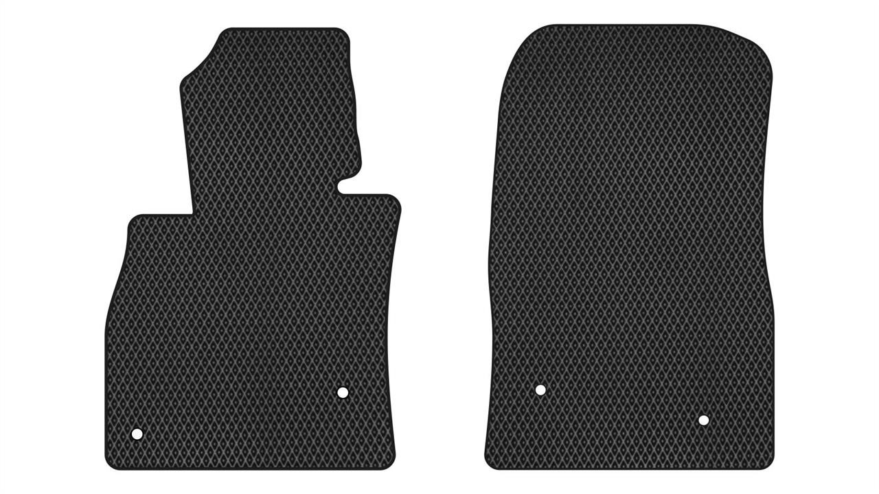 EVAtech MZ3148AB2VL4RBB Floor mats for Mazda 6 (2012-2017), black MZ3148AB2VL4RBB