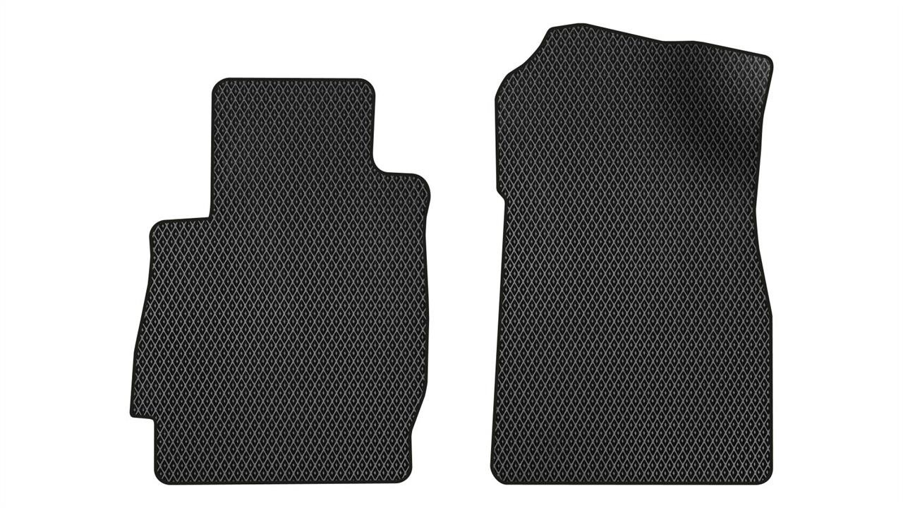 EVAtech MZ21230AB2RBB Floor mats for Mazda 2 (2007-2014), black MZ21230AB2RBB