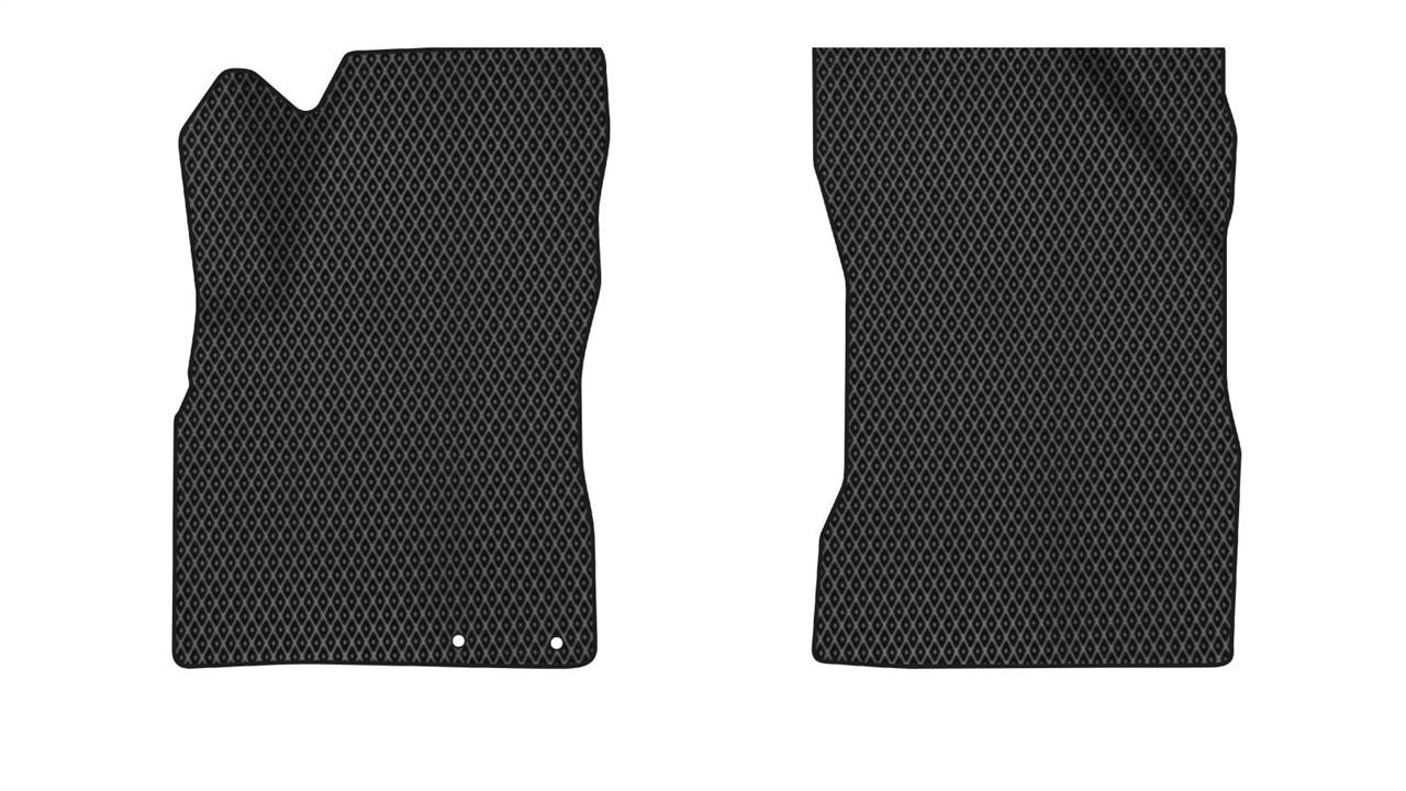 EVAtech NS42461AD2LA2RBB Floor mats for Nissan Note (2012-2020), black NS42461AD2LA2RBB
