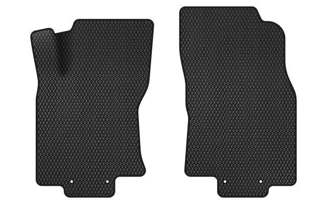 EVAtech NS12423AD2LA4RBB Floor mats for Nissan Rogue (2014-2020), black NS12423AD2LA4RBB