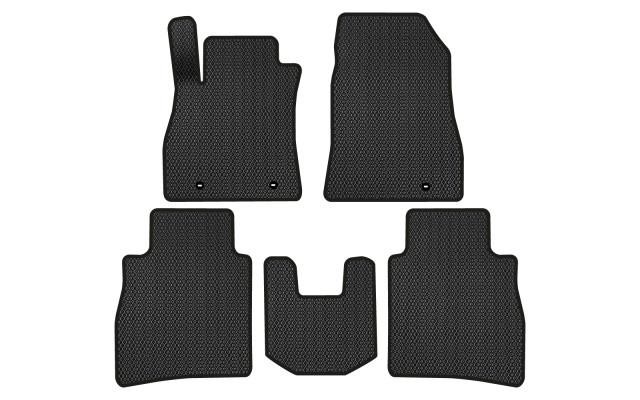 EVAtech NS12936CV5TL3RBB Floor mats for Nissan Sentra (2014-), black NS12936CV5TL3RBB