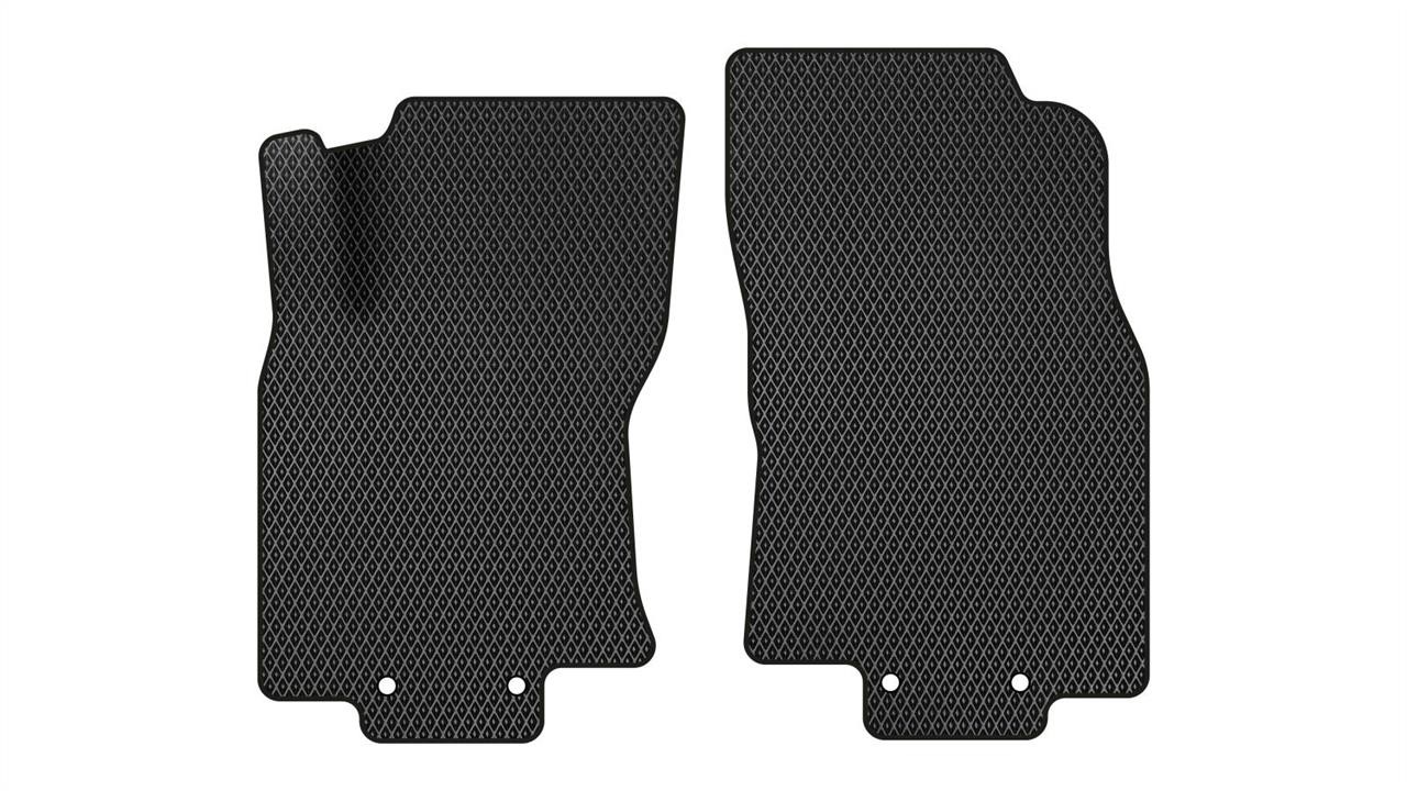 EVAtech NS12606AD2LA4RBB Floor mats for Nissan Rogue Sport (2016-), black NS12606AD2LA4RBB