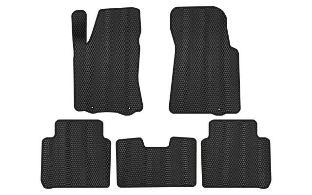 EVAtech NS52867CV5LA3RBB Floor mats for Nissan Maxima (2015-), black NS52867CV5LA3RBB