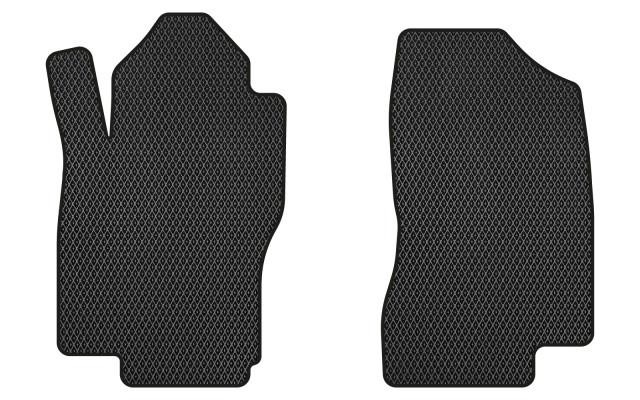 EVAtech NS12321AV2RBB Floor mats for Nissan Navara King Cab (2005-2021), black NS12321AV2RBB