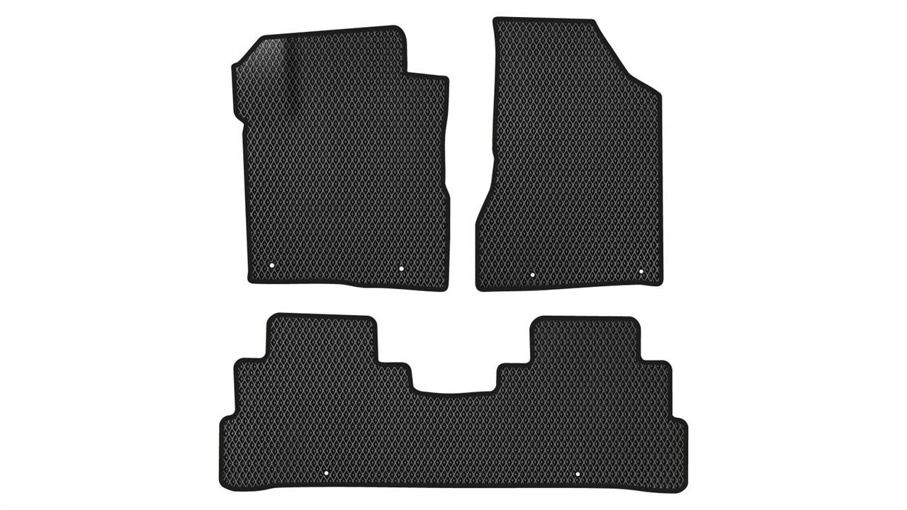 EVAtech NS41334ZE3LA6RBB Floor mats for Nissan Murano (2019-), black NS41334ZE3LA6RBB