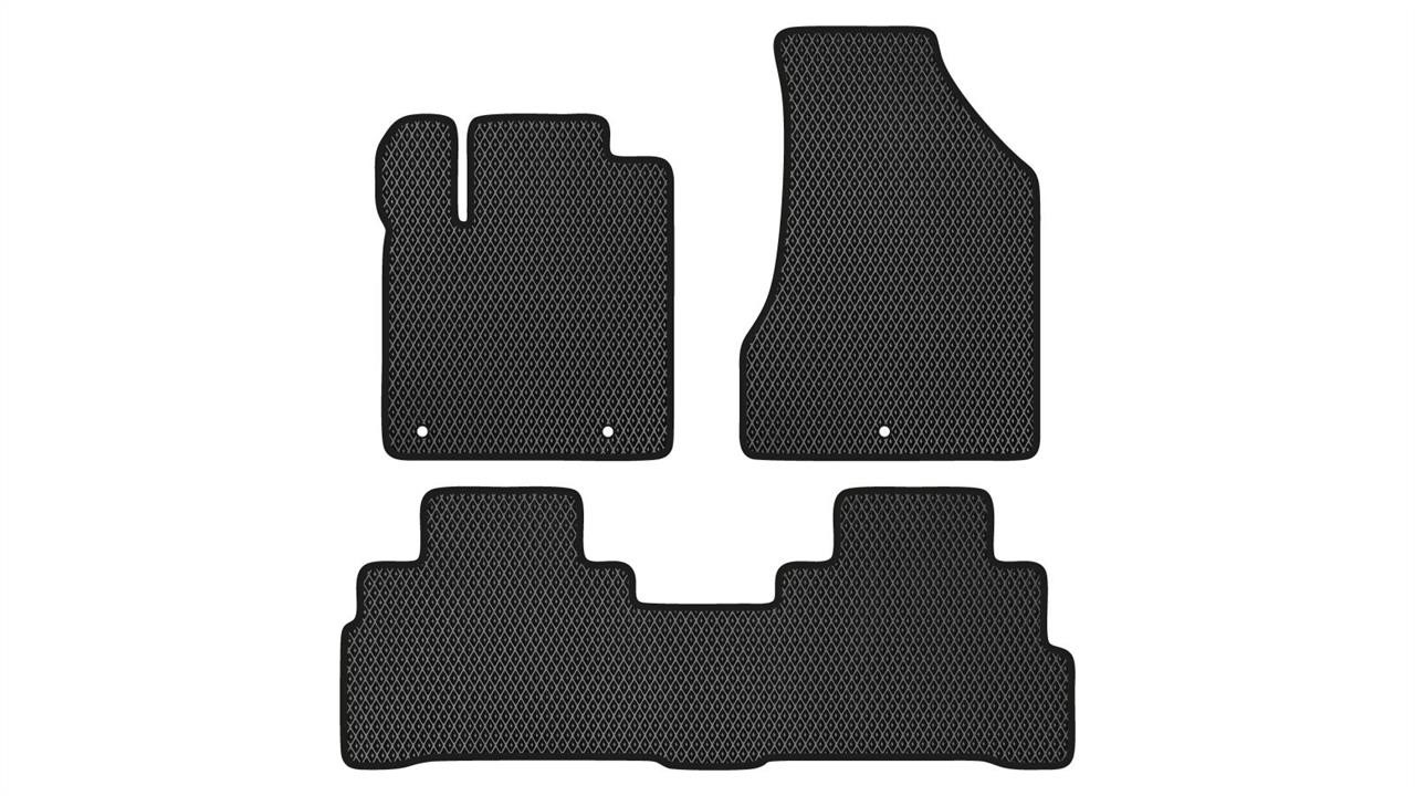 EVAtech NS21333ZV3LP3RBB Floor mats for Nissan Murano (2014-2019), black NS21333ZV3LP3RBB