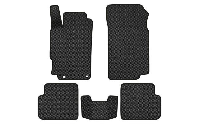 EVAtech PT12954C5AV2RBB Floor mats for Peugeot 406 (1995-2004), black PT12954C5AV2RBB