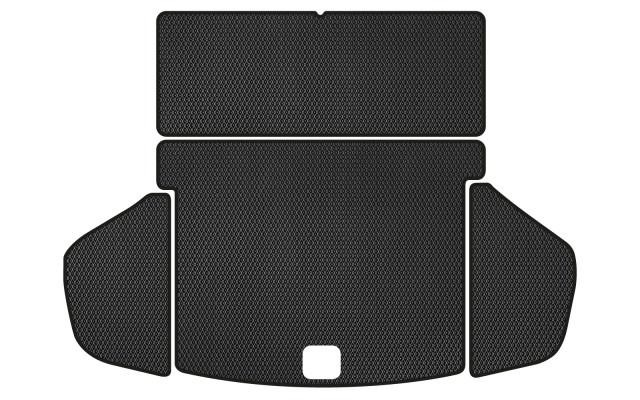 EVAtech TY1656BE4RBB Trunk mat for Toyota Avensis (2009-2018), black TY1656BE4RBB
