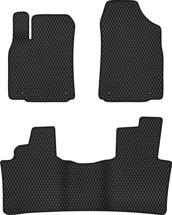 EVAtech LS11755ZV3TL4RBB Floor mats for Lexus ES (2012-2018), black LS11755ZV3TL4RBB