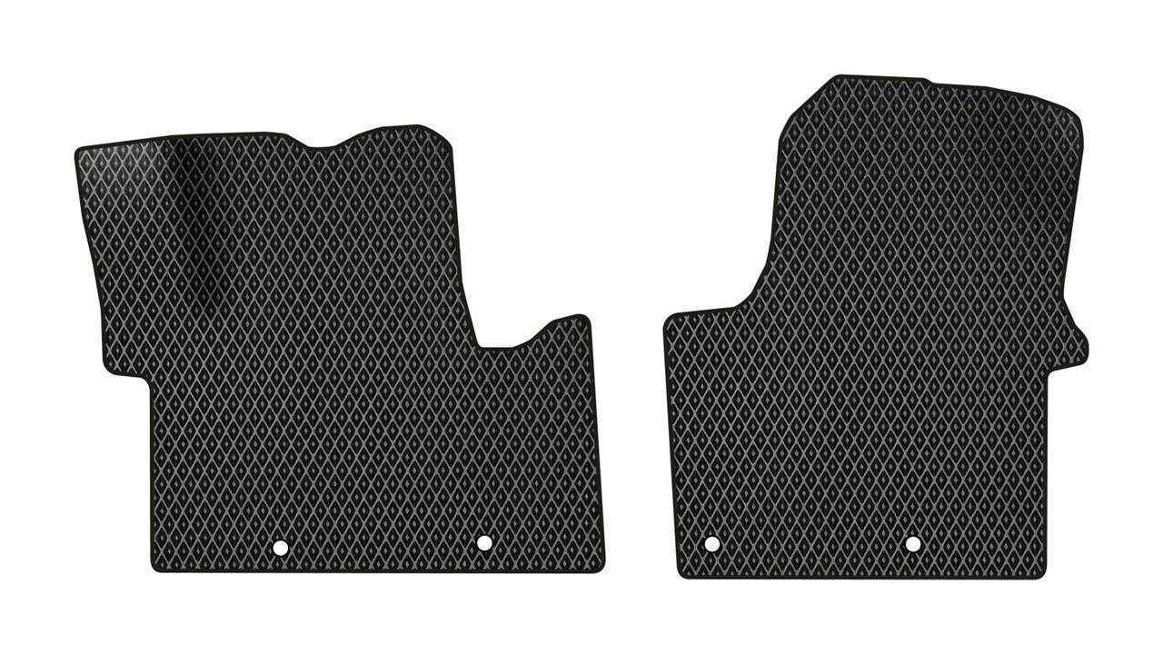 EVAtech RT42133AD2AV4RBB Floor mats for Renault Trafic (2014-), black RT42133AD2AV4RBB